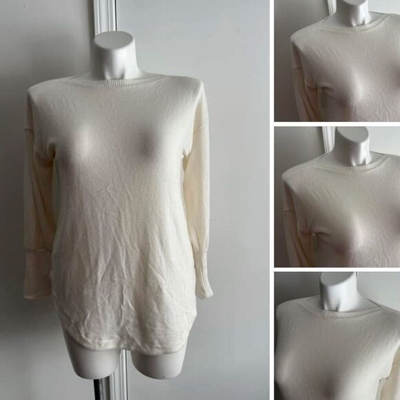 Ivory/Cream Sweater, Size M, LOFT - Picture 1 of 9